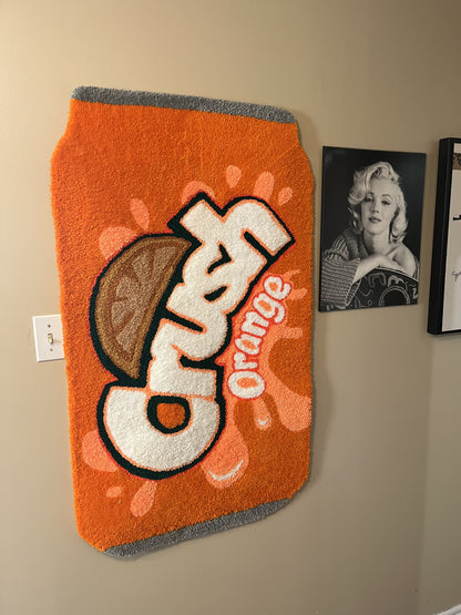 Crush Orange Rug