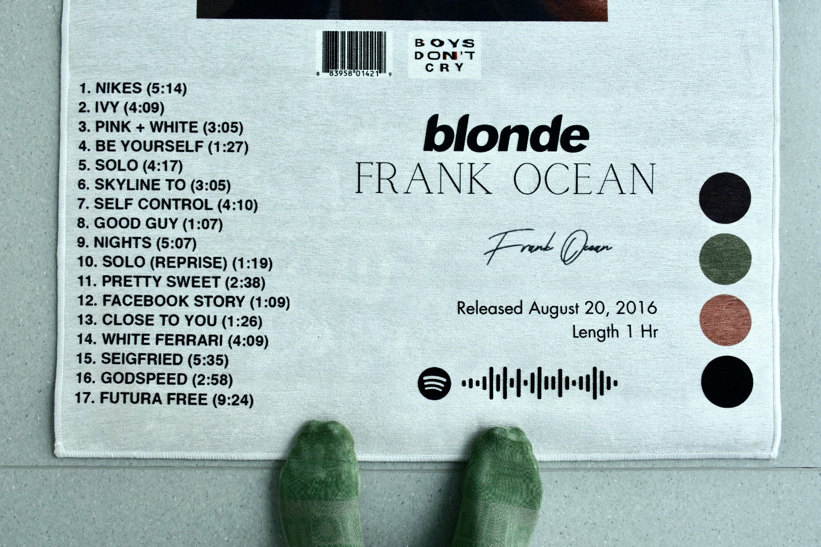 Frank ocean popular blond rug