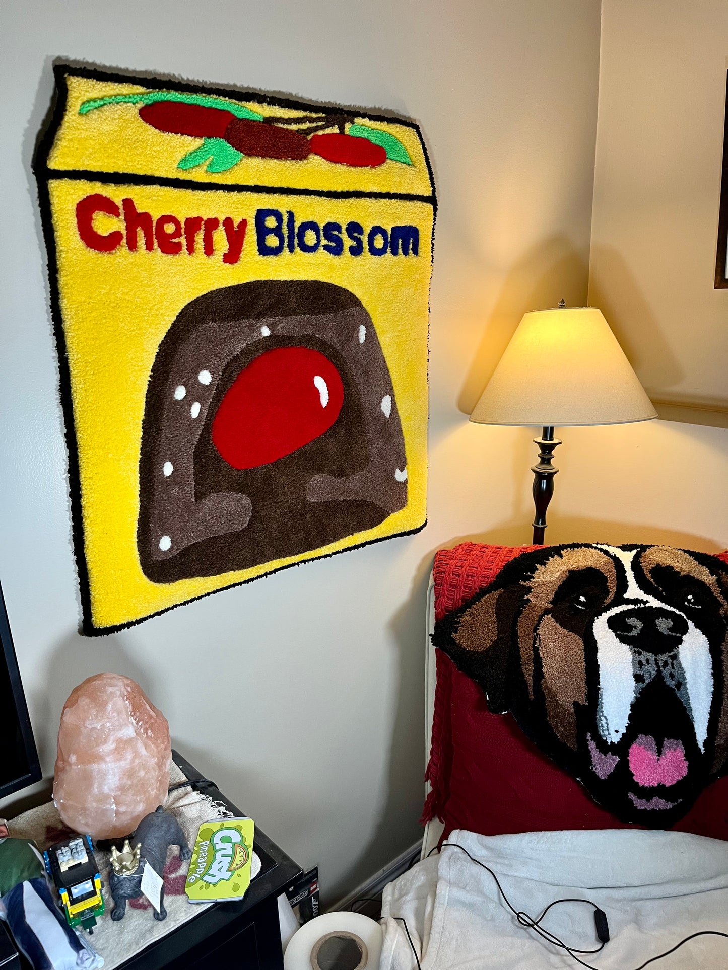 Cherry Blossom Chocolate Rug